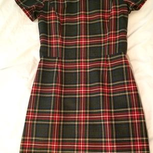 Brooks Brothers Red Fleece women's plaid dress